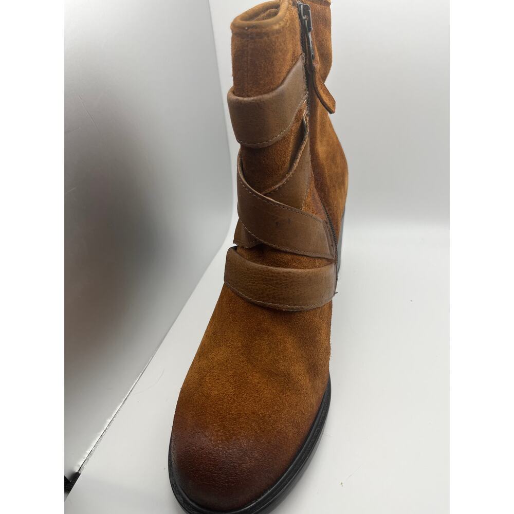 Miz Mooz Hazelnut Brown Suede Ankle Boots 8.5 | New In Box | Women’s Boots